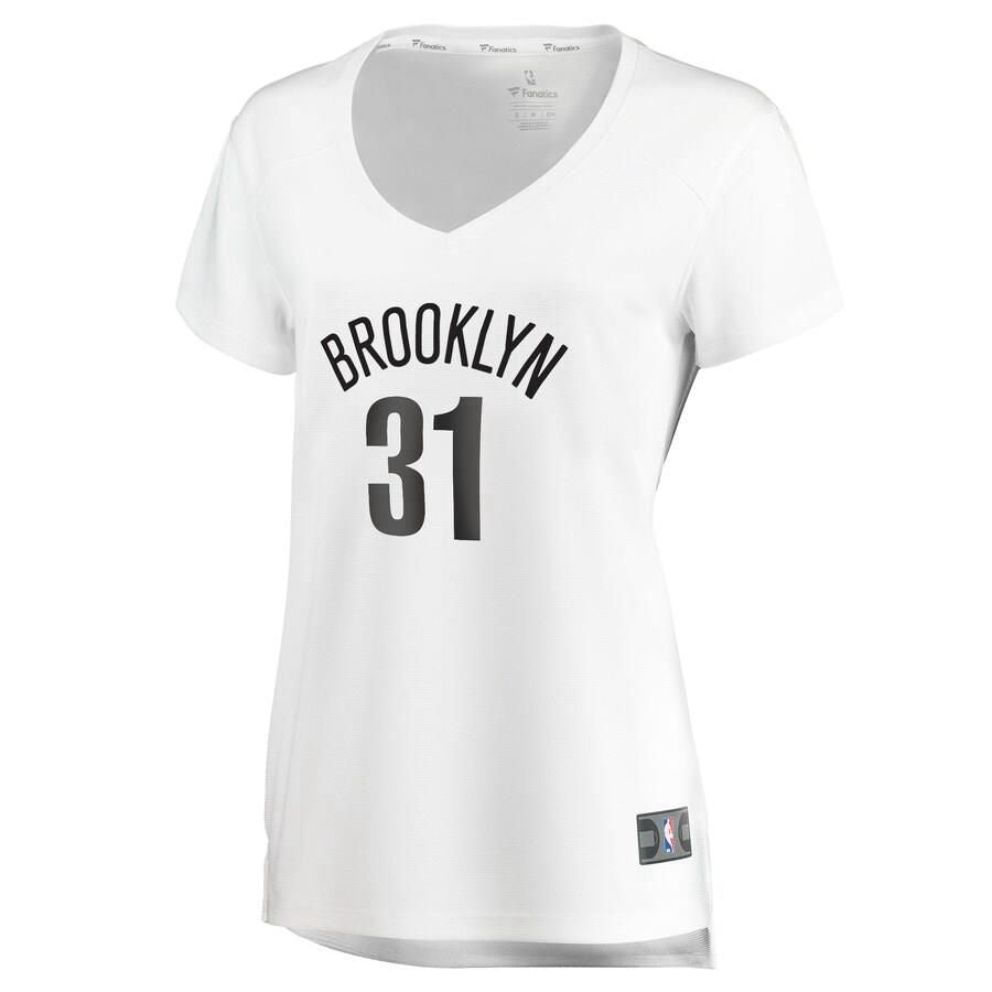 Brooklyn Nets Jarrett Allen Fanatics Branded Fast Break Player Association Jersey Womens - White | Ireland S7152Z7